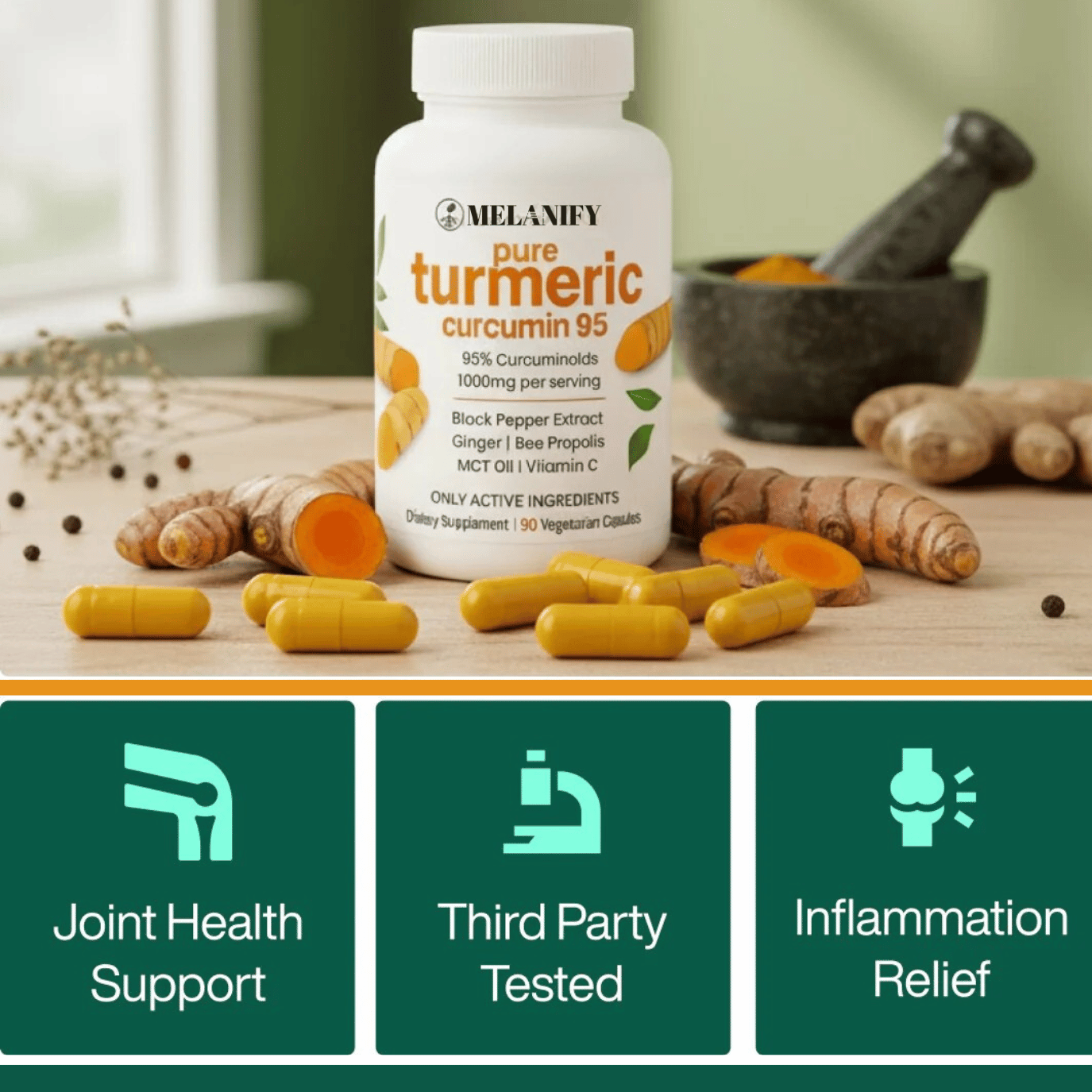 𝐓𝐔𝐑𝐄𝐌𝐄𝐑𝐈𝐂 𝐂𝐔𝐑𝐂𝐔𝐌𝐈𝐍 𝐂𝐀𝐏𝐒𝐔𝐋𝐄𝐒 {𝟏𝟎𝟎𝐌𝐆}